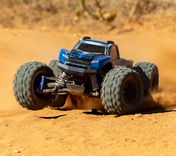 Traxxas Stämplad 4x4 BL-2S RTR TQ Blå