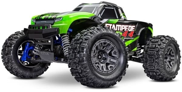 Traxxas Stemplet 4x4 BL-2S RTR TQ Grøn