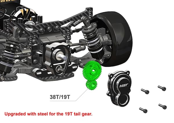 MST MRX GT V1.5 1/10 RWD SÆT