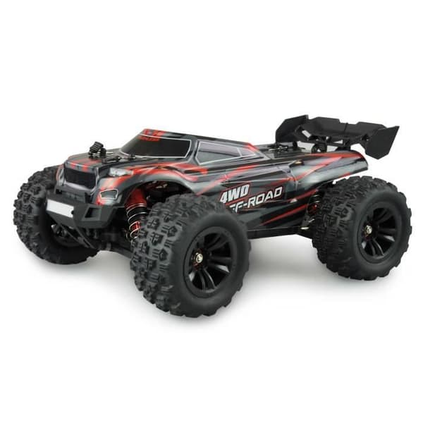 Radiostyrd truggy AMEWI 22629 - Elmotor 1:16 - Svart, Röd