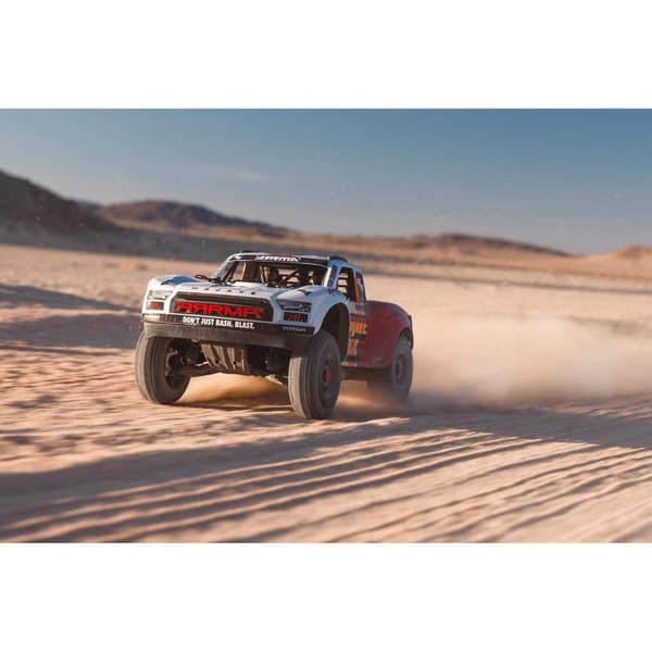ARRMA Mojave 4S 4WD Desert Truck RTR Hvid/Rød