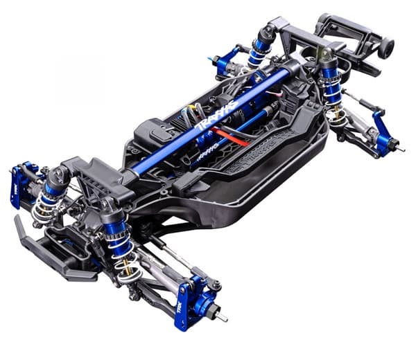 Traxxas Rustler 4x4 Ultimate VXL RTR TQ TSM Blå
