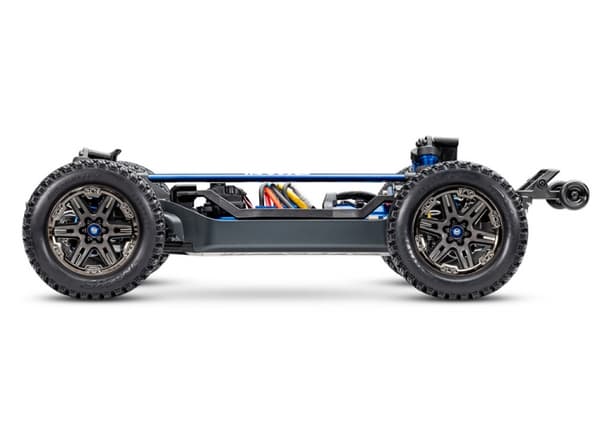 Traxxas Rustler 4x4 Ultimate VXL RTR TQ TSM Blå