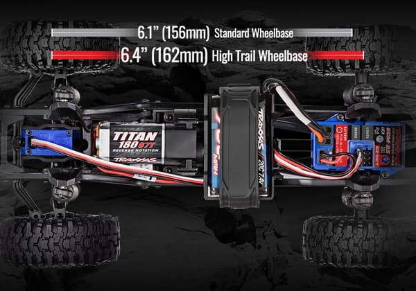 Traxxas TRX-4M F-150 High Trail Blue 1/18 RTR