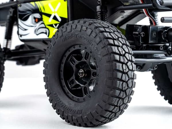 FMS FCX24 Lemur 1/24 Crawler Rød