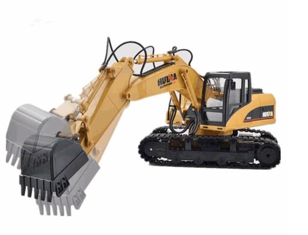 HuiNa Gravemaskine m/Metalskuffe 1:14