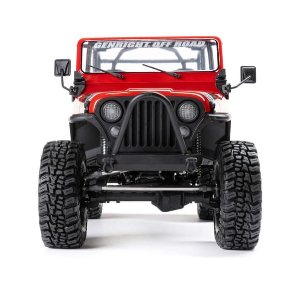 Axial SCX10 III Jeep CJ-7 4WD Rød RTR