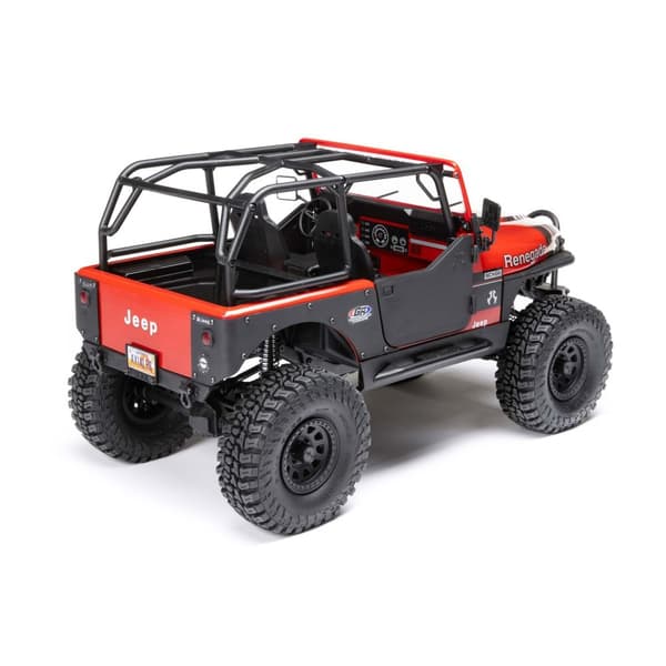 Axial SCX10 III Jeep CJ-7 4WD Rød RTR