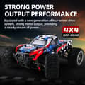 Miniatyrbild 4 av 10: Guokai Monstertruck 1:16 Brushless 4WD Radiostyrd  2,4Ghz 35 km/h, Blå