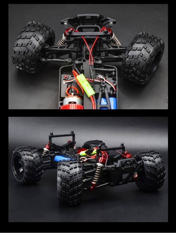 Guokai 1:16 4WD ATV Radiostyrd  Off-Road  2,4Ghz 35 km/h, Blå