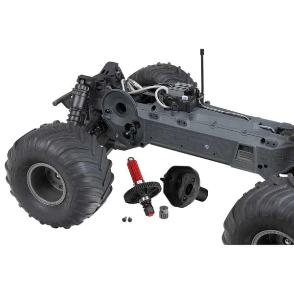 ARRMA Gorgon Mega 2WD Svart - RTA-kit