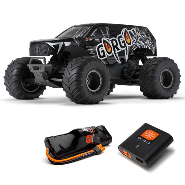 ARRMA Gorgon Mega 2WD Svart - RTA-kit