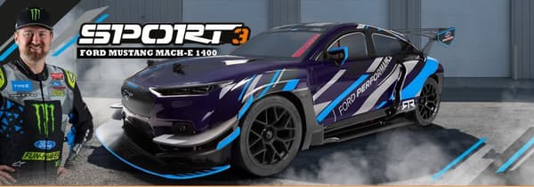 HPI RS4 Sport 3 Ford Mustang Mach-E :: Komplet