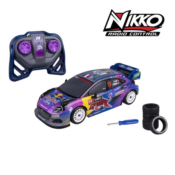 RC M-Sport Ford Puma with extra tyres (28cm) NIKKO