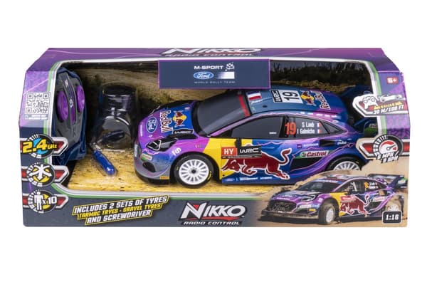 RC M-Sport Ford Puma with extra tyres (28cm) NIKKO