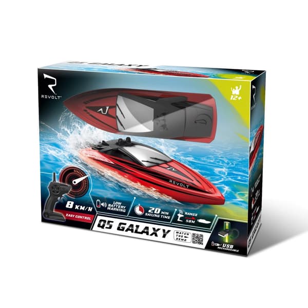 Revolt Radiostyrt Q5 Galaxy Båt Syma
