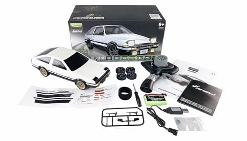 Amewi 21104 AE86 Sprinter Trueno Scale Drift Racing Car 1:18 RTR hvid