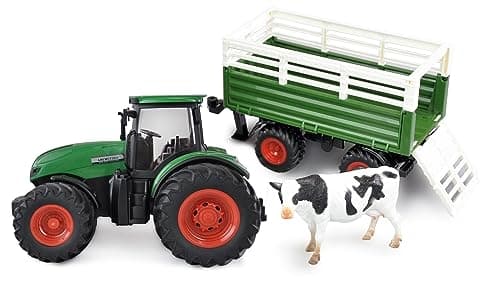 Amewi RC traktor med husdyrtransporter LiIon 500mAh grøn/6+ (22636)