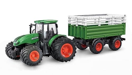 Amewi RC traktor med husdyrtransporter LiIon 500mAh grøn/6+ (22636)