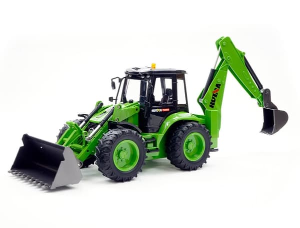 HuiNa Traktor m/Metalskuffe 1:14