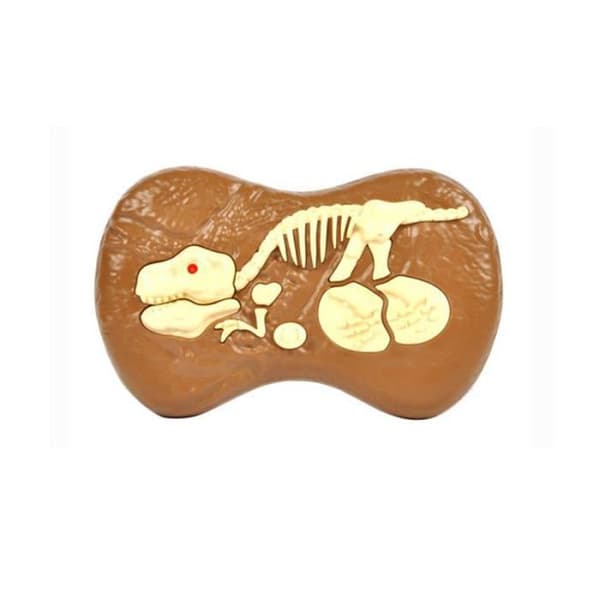 SHOP-STORY - VELOCIRAPTOR BROWN: Dinosaurie med fjärrkontroll med ljus och ljud