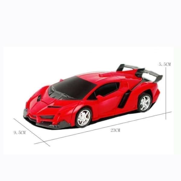 SMRT RC Car Sportbil Transformation Robotar Modeller Fjärrkontroll Deformation Bil RC kampleksak