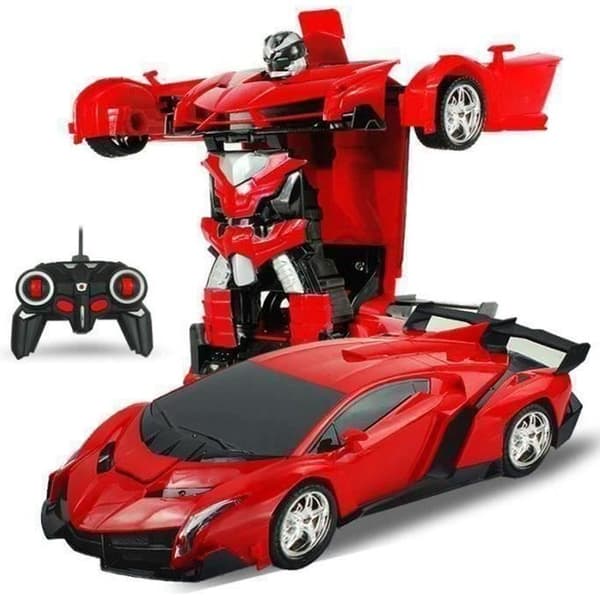 2 i 1 RC Sport Transformation Bil Robot Fjärrkontroll Deformation Auto Toy T017C9
