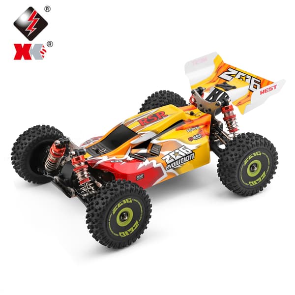 Wltoys 144010 1:14 2.4G 4WD High Speed ​​​​Racing Harjattomat RC-ajoneuvomallit 75 km/h RC-kuorma-autot