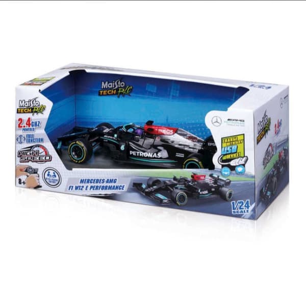 Mercedes F1 Radiostyrd Bil 1:24 Premium L Hamilton Bburago