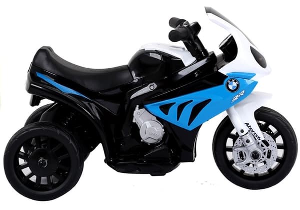 Batteridrevet motorcykel BMW S1000RR Trehjulet cykel Blå