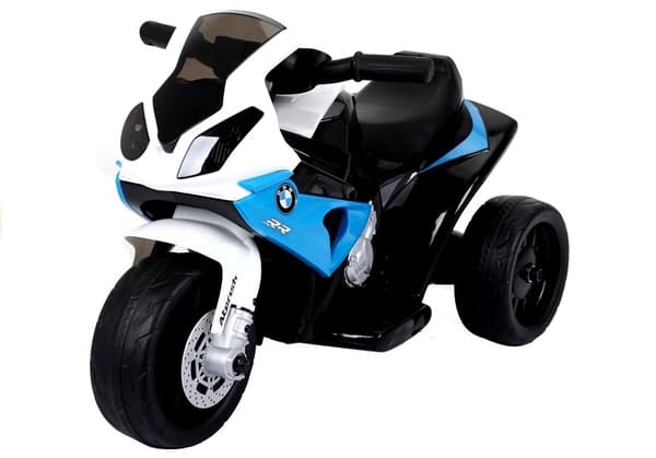 Batteridrevet motorcykel BMW S1000RR Trehjulet cykel Blå