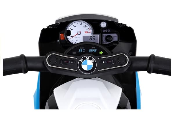 Batteridrevet motorcykel BMW S1000RR Trehjulet cykel Blå