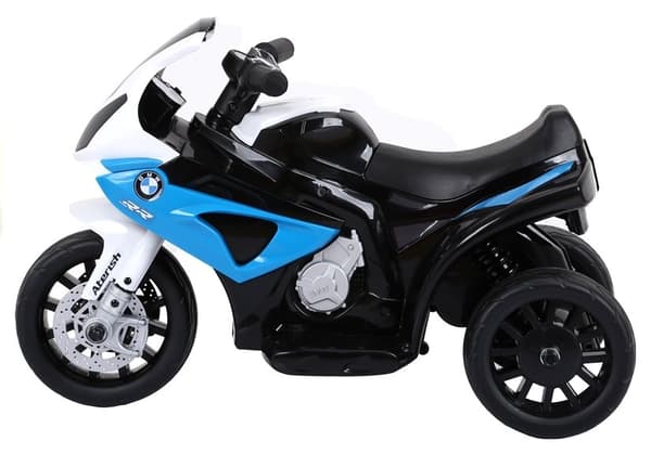 Batteridrevet motorcykel BMW S1000RR Trehjulet cykel Blå