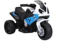 Miniatyrbillede 1 af 10: Batteridrevet motorcykel BMW S1000RR Trehjulet cykel Blå