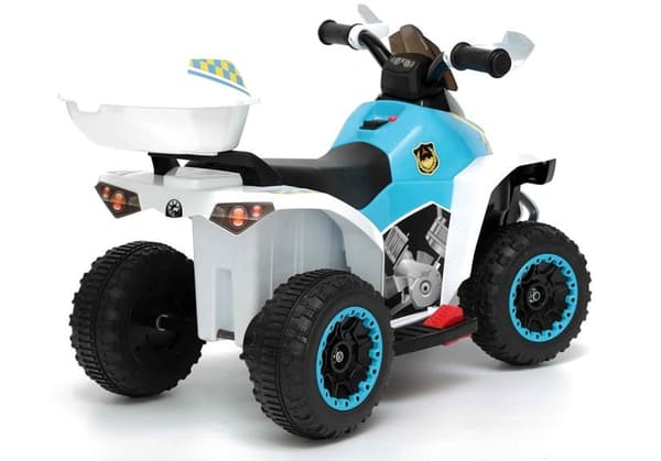 Akkukäyttöinen mönkijä GTS1188-A Police White
