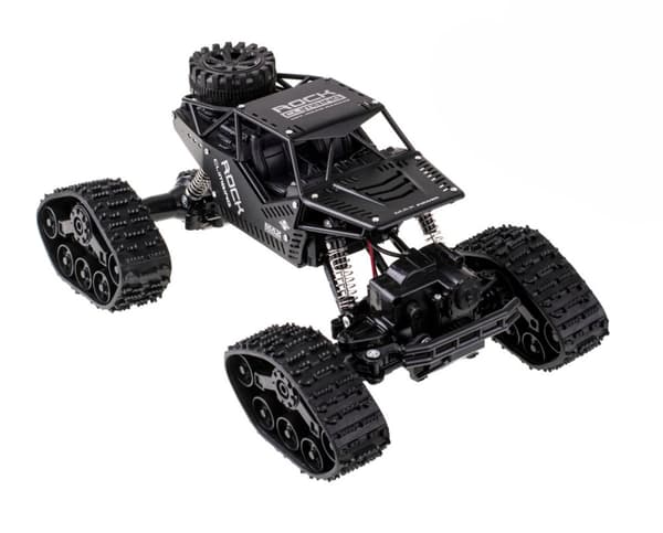 Fjernstyret bil RC Rock Crawler 4x4 LHC012 auto 2i1 sort