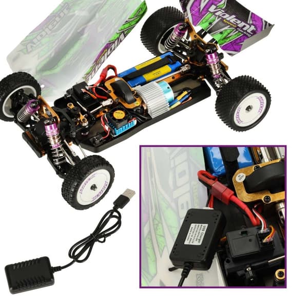 Kaukosäädinauto WLToys 104002 1:10 4WD 2.4Ghz