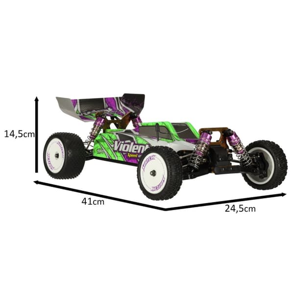 Kaukosäädinauto WLToys 104002 1:10 4WD 2.4Ghz