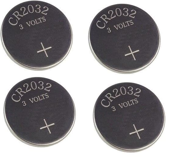 4x CR2032 Car Remote Fob Central Locking Key Batteries Battery Fits Kia