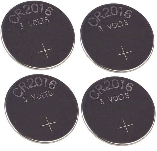 4x Remote Central Locking Key Batteries CR2016 FITS Volvo
