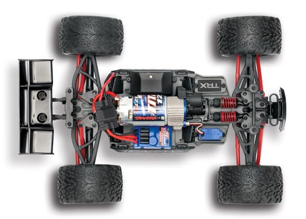 Traxxas E-Revo 1/16 4WD Borstad RTR TQ - Blå
