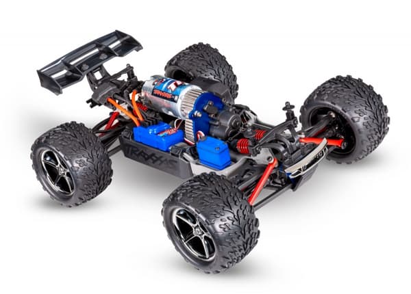 Traxxas E-Revo 1/16 4WD Borstad RTR TQ - Blå