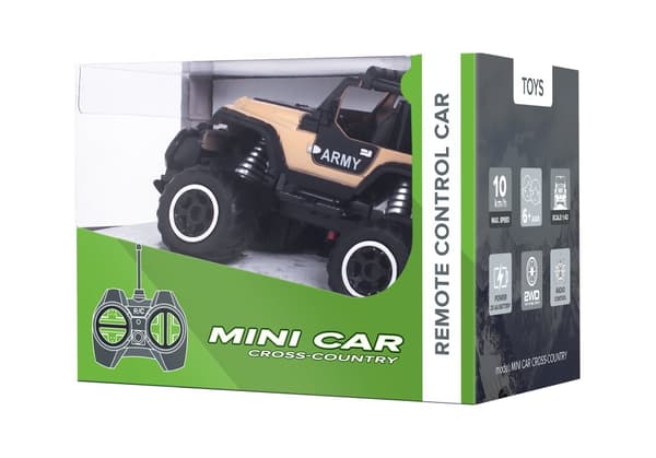 Mini fjernstyret bil ARMY