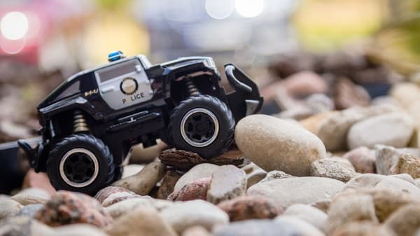 Mini fjernstyret bil REBEL POLITIET