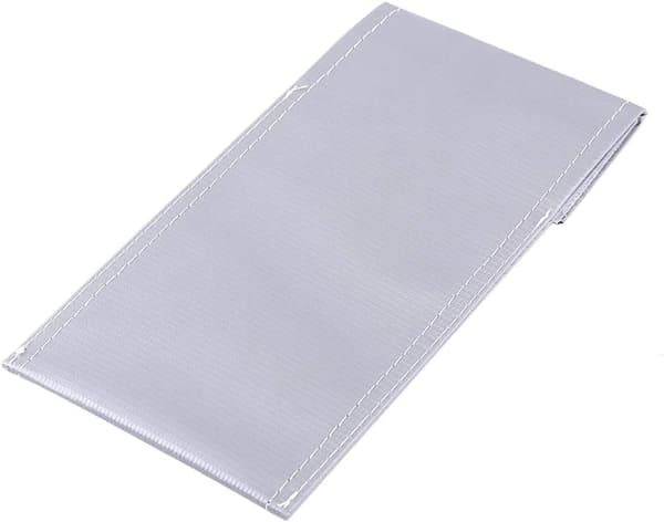 Yunique - Sikkerhedsetui til RC-batterier | Lipo Anti-eksplosion beskyttende etui | Brandsikker opladningsetui, størrelse 100x200mm