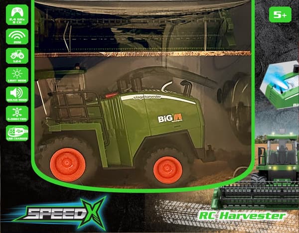 Radiostyrd RC Silage Harvester SpeedX