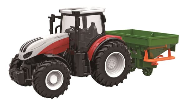 Radiostyrt Traktor med Henger RC SpeedX