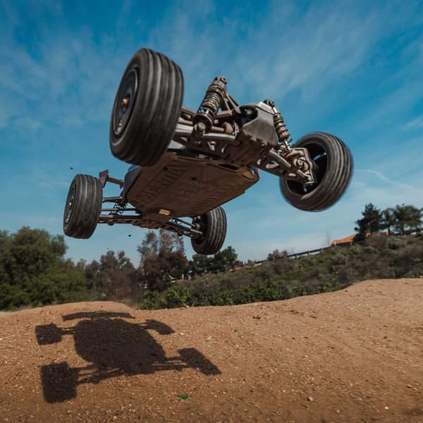 ARRMA Typhon Grom Mega 4WD Röd/Vit - RTR