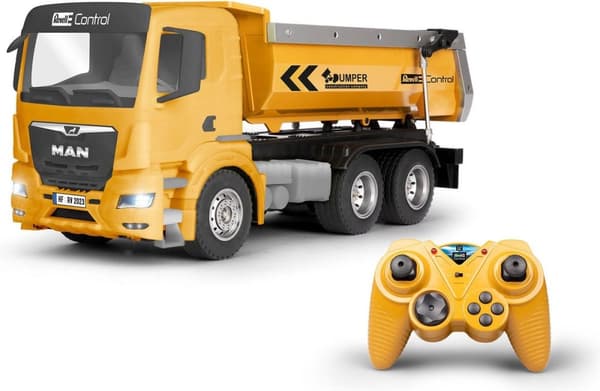 1:14 Revell 24454 RC tipvogn MAN TGS 33.510 6X4 BB CH RC Model Færdiglavet