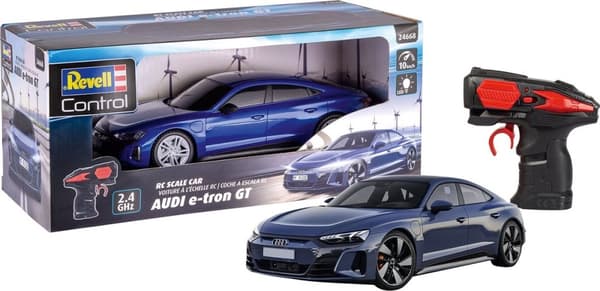 1:24 Revell 24668 RC bil Audi e-tron GT RC model færdiglavet